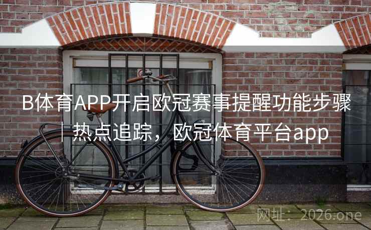 B体育APP开启欧冠赛事提醒功能步骤｜热点追踪，欧冠体育平台app