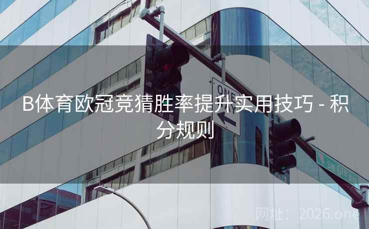 B体育欧冠竞猜胜率提升实用技巧 - 积分规则
