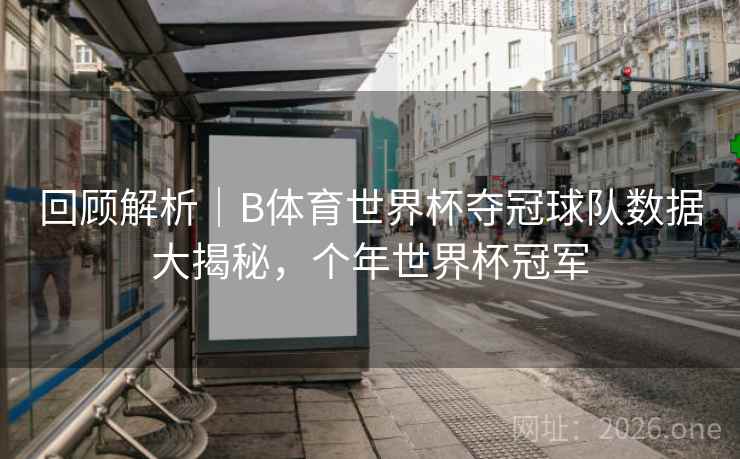 回顾解析｜B体育世界杯夺冠球队数据大揭秘，个年世界杯冠军
