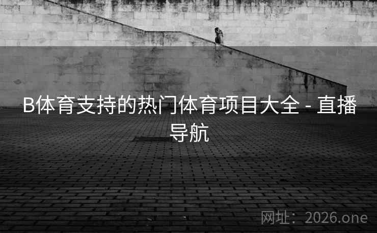 B体育支持的热门体育项目大全 - 直播导航